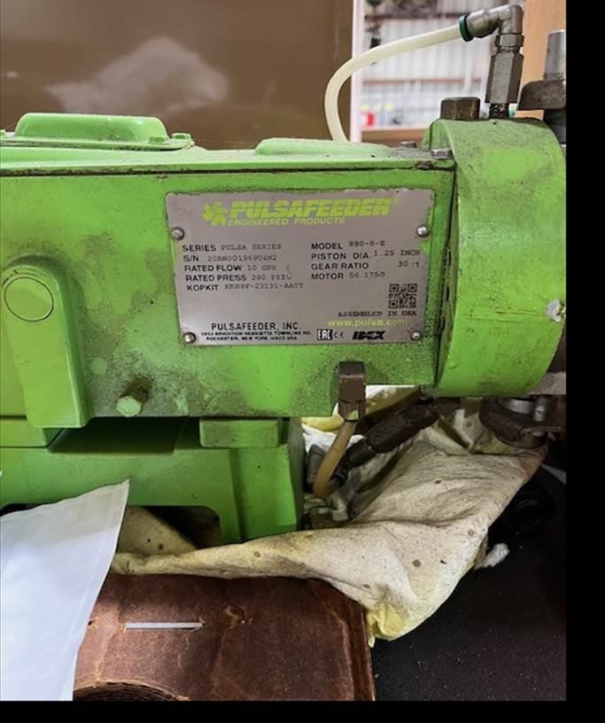 Pulsafeeder repair replacement